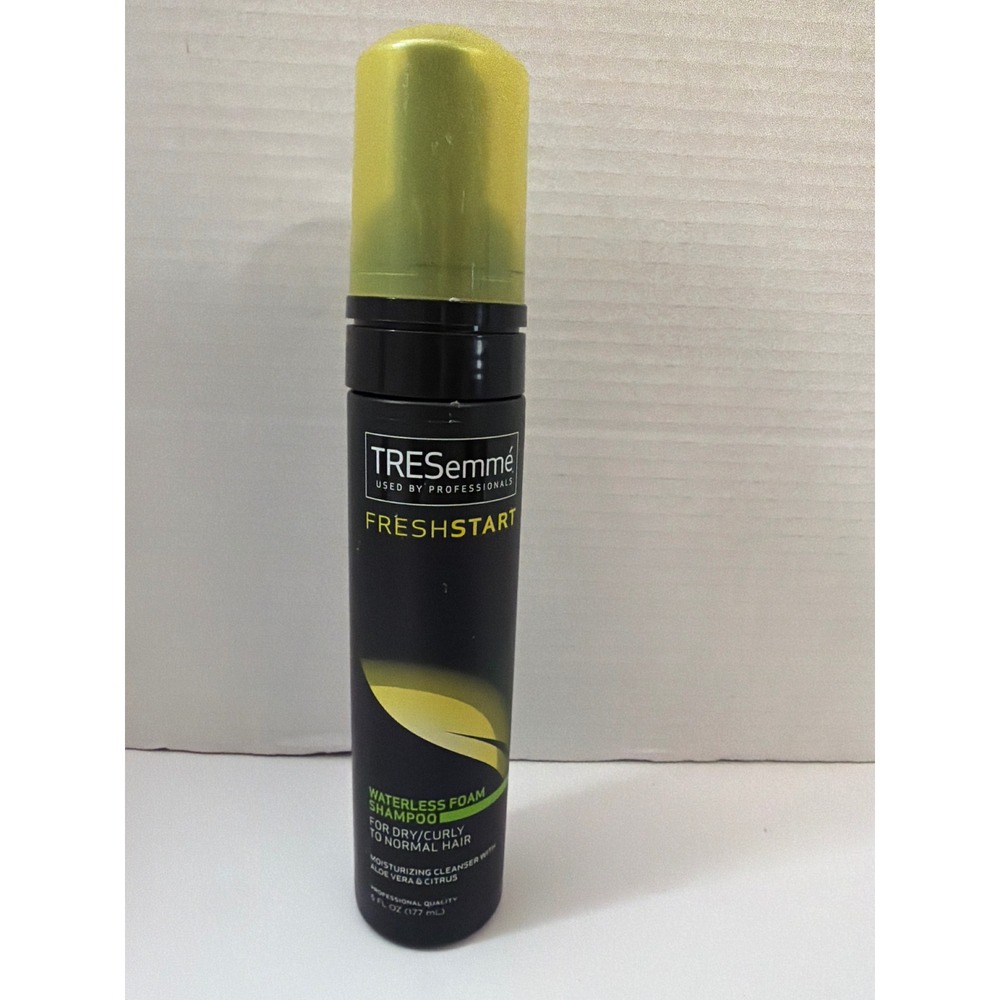 TRESemme Fresh Start Waterless Foam Shampoo Aloe Vera Citrus 6oz
